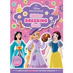 Scholastic Sticker Dressing Book Disney Princess