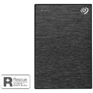 Seagate 4TB One Touch Portable Hard Drive Black