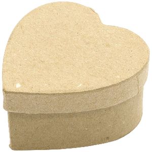 Little Learner Papier Mache Mini Heart Box