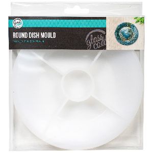 Glass Coat Resin Dish Mould 16.5x16.5 Round