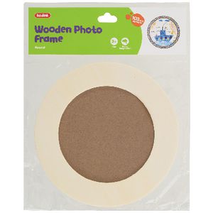 Kadink Round Wooden Photo Frame 10.3cm