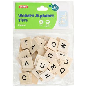 Kadink Wooden Letter Tiles 67 Pack
