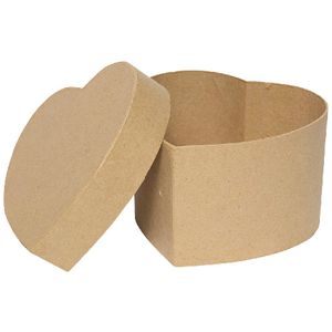 Craftsmart Paper Mache Box Heart
