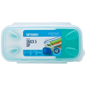 Smash Leakproof Snack N Dip Green
