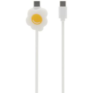 Studymate USB-C 60W Cable 1m Cartoon White