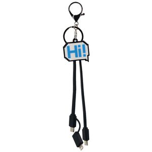 Studymate 2-in-1 Keychain Charging Cable Hi
