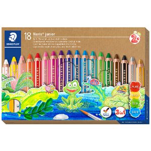 Staedtler Noris Junior 3-in-1 Pencils 18 Pack