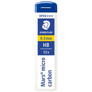 Staedtler Mars Micro Mechanical Pencil Lead Refills 0.3mm HB