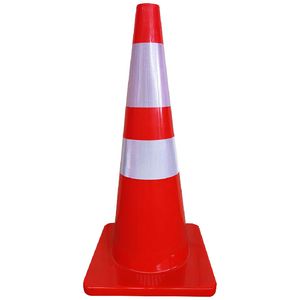 Hi-Vis Traffic Cone with Reflective Band 700mm
