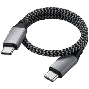 Satechi USB-C 100W Cable 25cm Space Grey