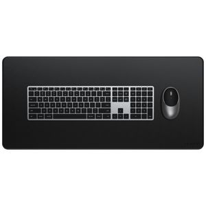 Satechi Vegan Leather Desk Mat Black