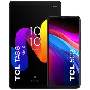 TCL Tab 8 Tablet and TCL 502 Smartphone Bundle