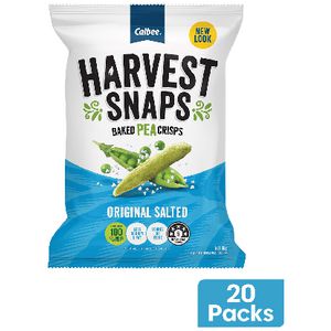 Harvest Snaps Original Salted 65g 20 Pack