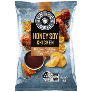 Red Rock Deli Honey Soy Chicken Chips 45g