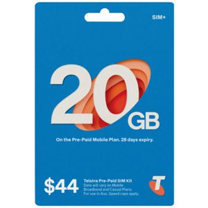 Telstra $44 Prepaid SIM Kit