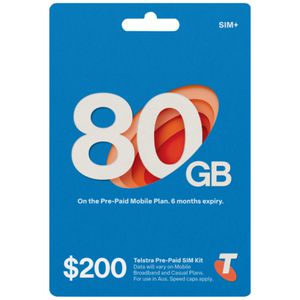 Telstra $200 Prepaid SIM Kit