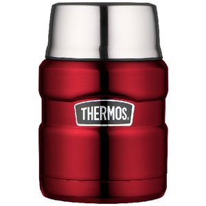 Thermos Vacuum Insulated Food Jar 470mL Red