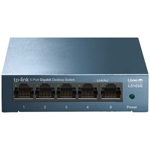 TP-Link LS105G 5-Port 10/100/1000Mbps Desktop Network Switch