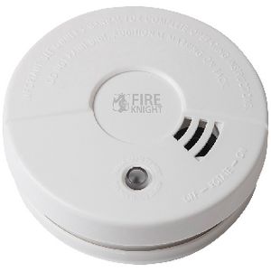 FireKnight Photoelectric Smoke Alarm 9V Battery White