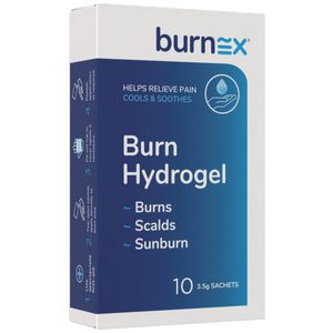 Burnex Burn Hydrogel Sachets 3.5g 10 Pack