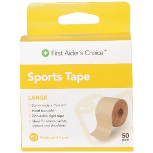 First Aider's Choice Sports Tape Large 50mm x 15m