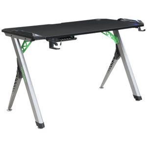 Typhoon Viper Gaming Desk 1200mm Grey