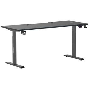 Typhoon Strike Electric Sit Stand Gaming Desk 1800mm Black