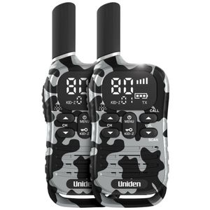 Uniden UH45 Max 2 Way UHF Radio Camo Grey 2 Pack