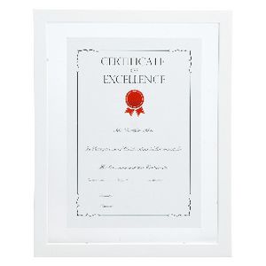 a4 certificate