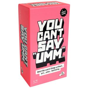 You Can't Say Umm Board Game
