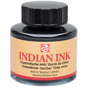 Talens Indian Ink 30mL Black | Officeworks