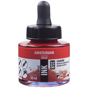 Amsterdam Ink 30mL Carmine 318