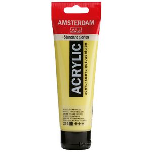 Amsterdam Acrylic Paint 120mL Nickel Titanium Yellow 274