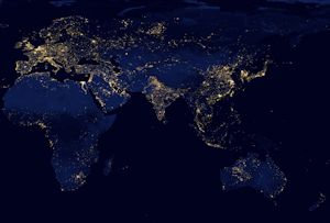 Amazing New Views Of Earth At Night Weatherwatch New Zealand S Weather News Authority