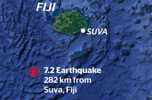 Fiji Struck By 7 2 Quake Tsunami Warning Lifted Video Weatherwatch New Zealand S Weather News Authority