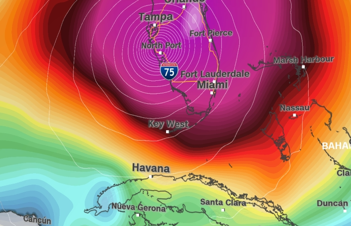 Irma Weakens Very Slightly Drops Just 10km H Making It A Strong Cat 4 Storm Weatherwatch New Zealand S Weather News Authority