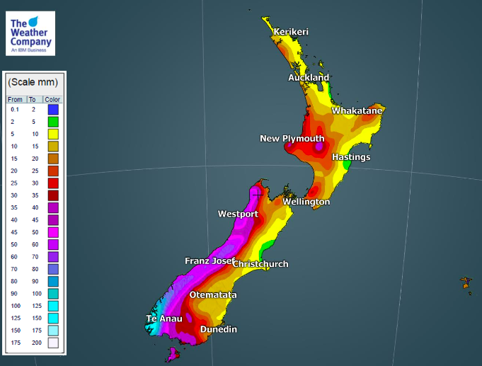 Easter Weekend High pressure + stormy low pressure creates squash zone of wind (+12 Maps