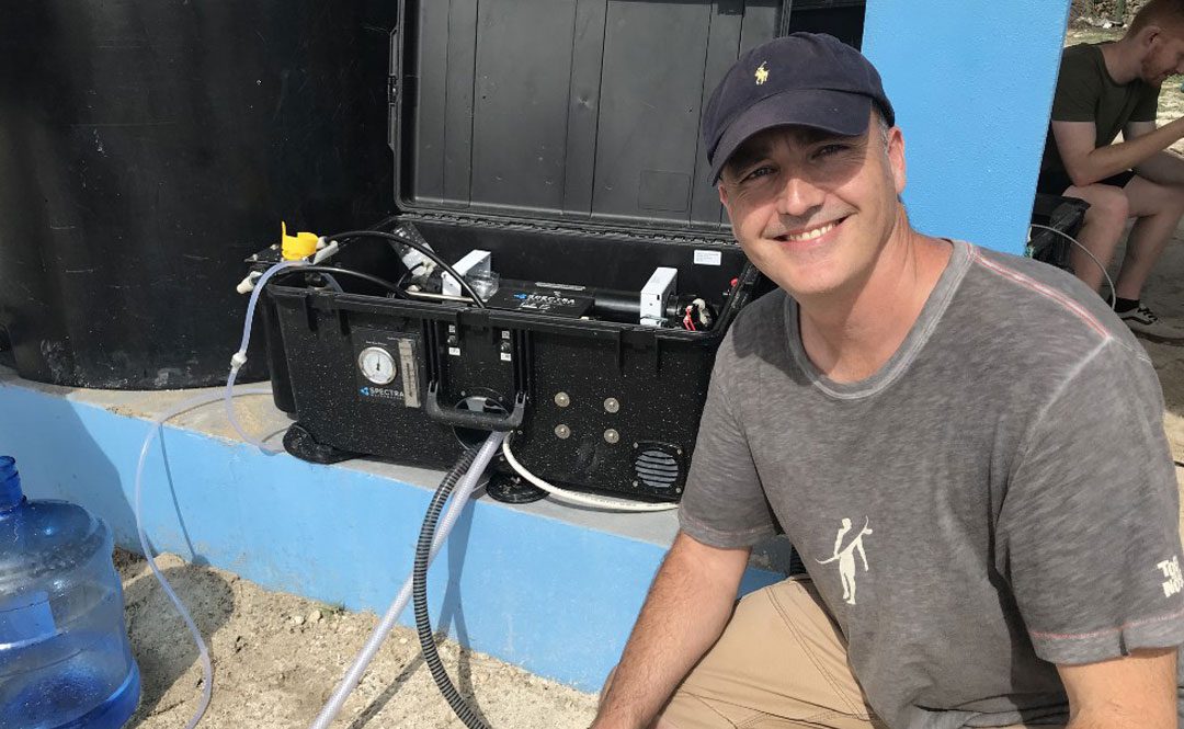 When disaster strikes, supplying fresh water is vital for survival
