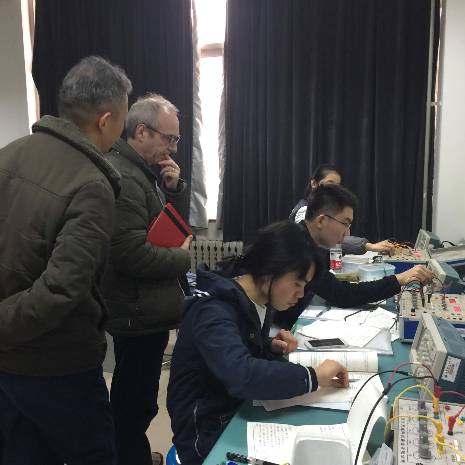 Evaluation of a current first year physics practical for engineering students at Beijing Institute of Technology.