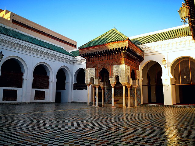University of al-Qarawiyyin courtyard