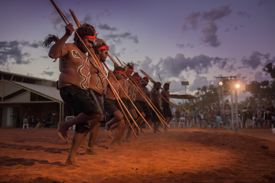 Indigenous dancers