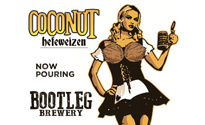 Bootleg brewery wa releases seasonal coconut hefeweizen Bootleg_new