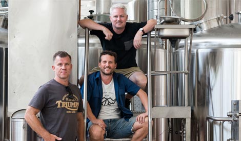 INSIDE THE LOCAL TAPHOUSE TEAM’S NEW BREWERY stomping ground slider