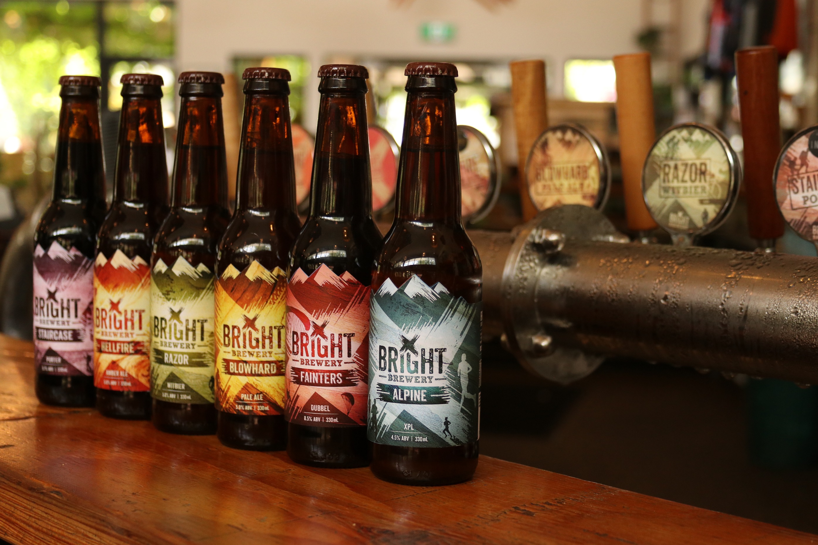 Bright Brewery rebrands core range to celebrate adventurers Bright New Range