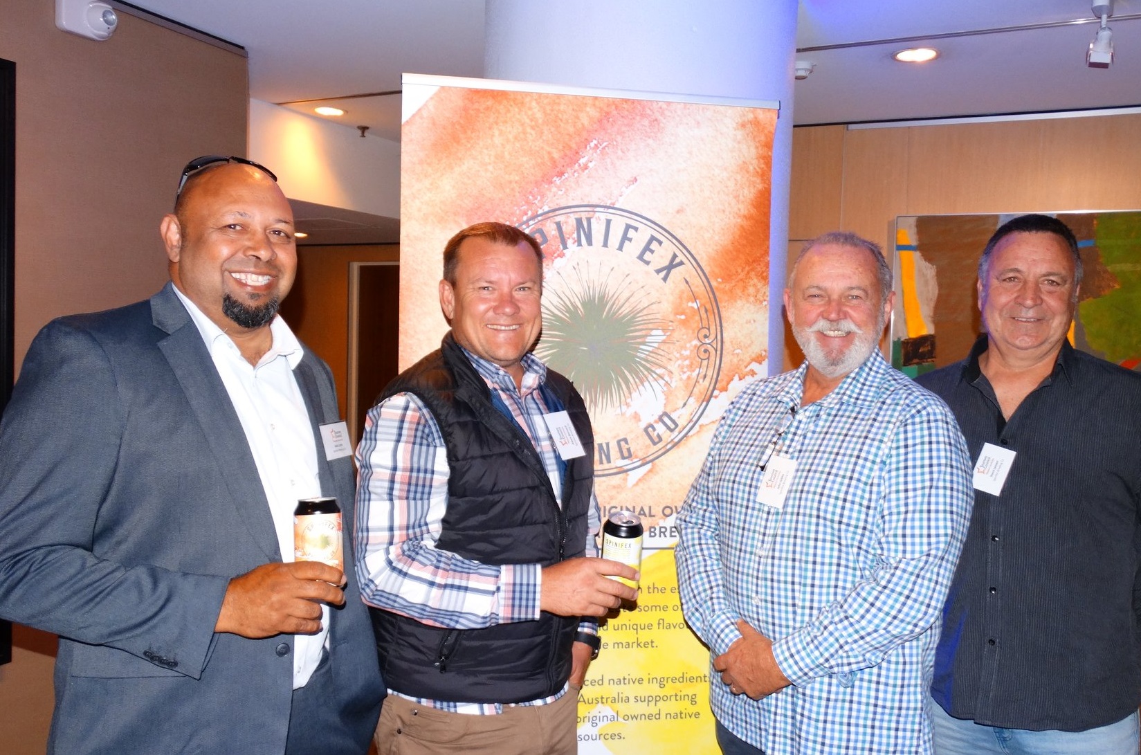 Spinifex Brewing to utilise native ingredients Spinifex team