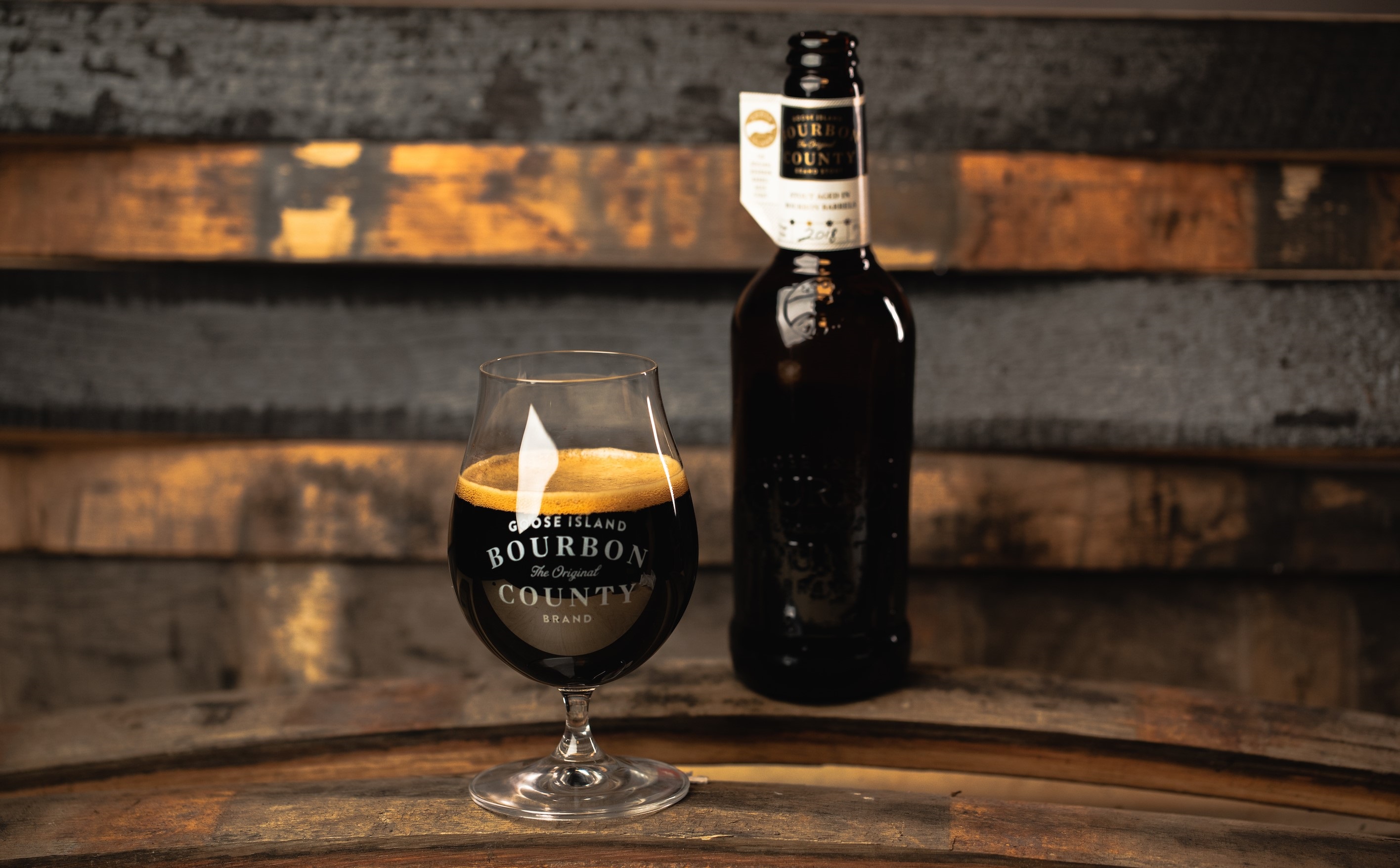 Goose Island’s Bourbon County Barrel Aged Stout launches Goose Island Bourbone Original