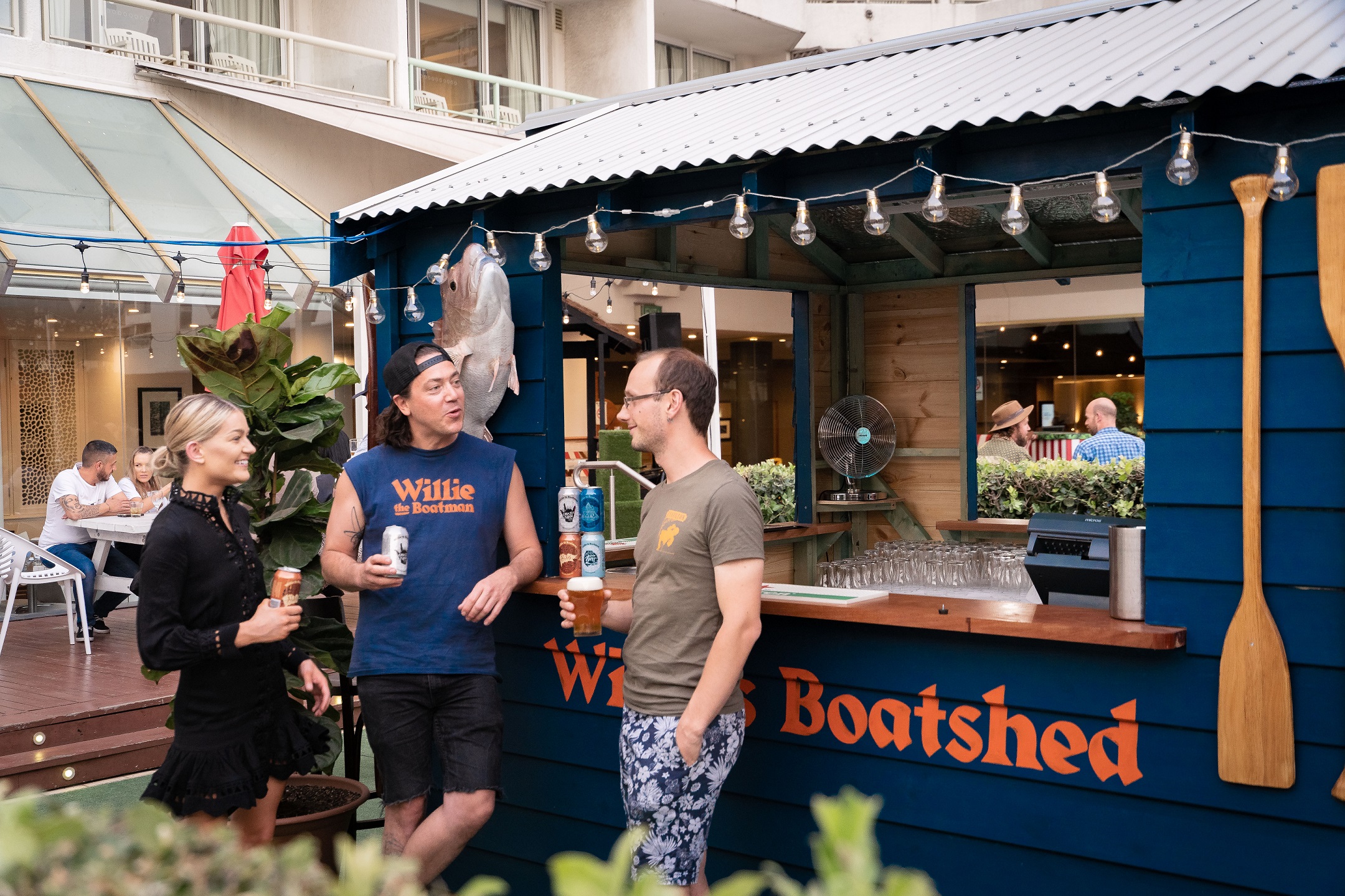 Willie the Boatman opens new bar Willie