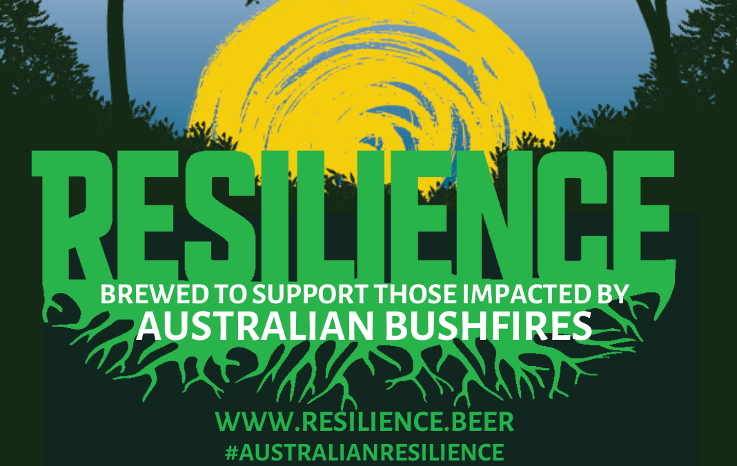 World’s brewers called to brew Resilience Beer for bushfire relief RESILIENCE BEER SOCIAL TILE (2) Cropped