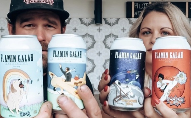 Craft brewing comes to Jervis Bay Flamin Galag