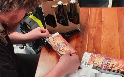 Bandolier bottle beer number Juan Bandolier Bottling RESIZED